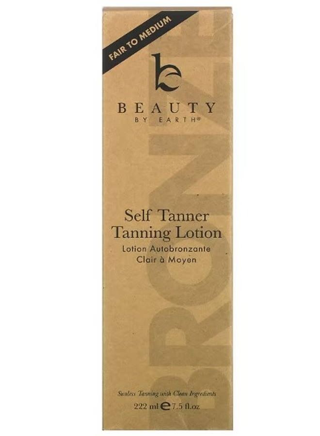 Self Tanner Sunless Tanning Lotion Fair To Medium 7.5 fl oz 222 ml