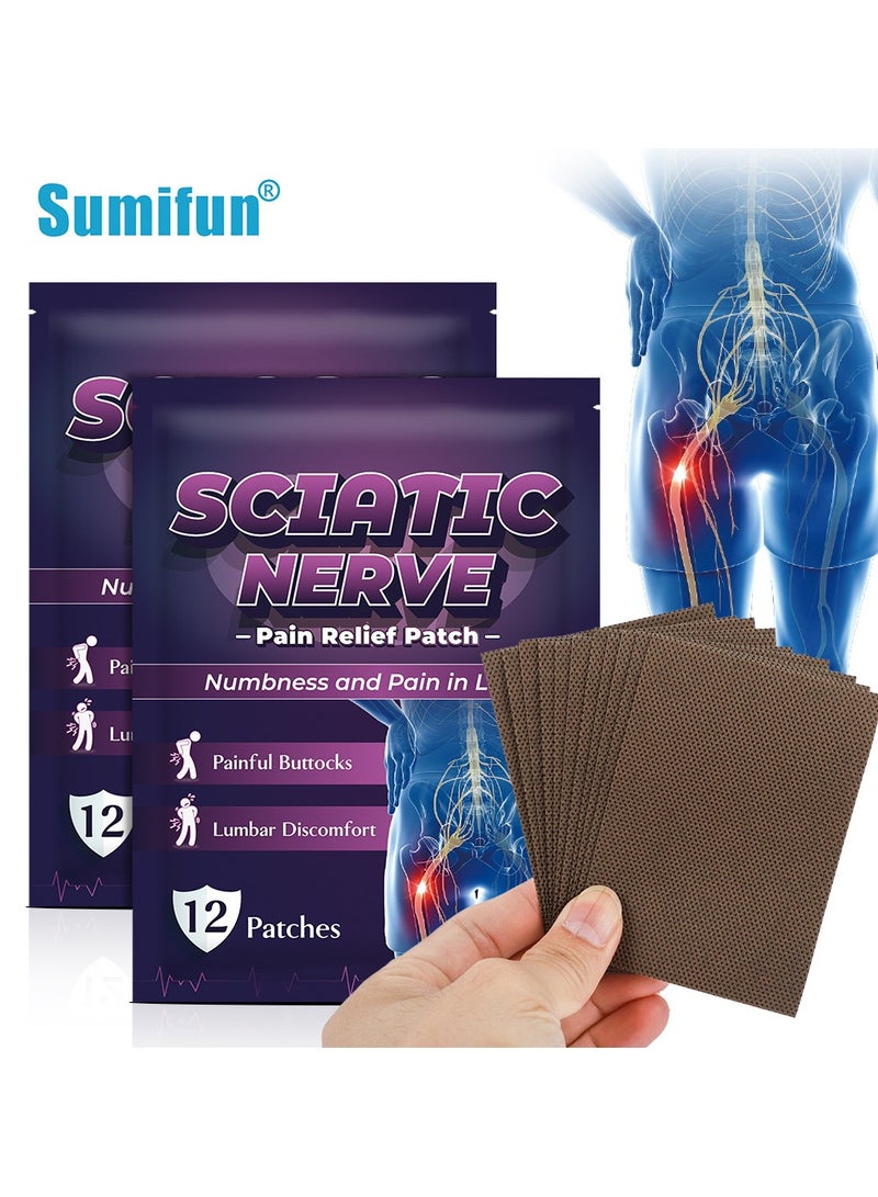 4-PACK Lumbar Plaster 12pcs*4