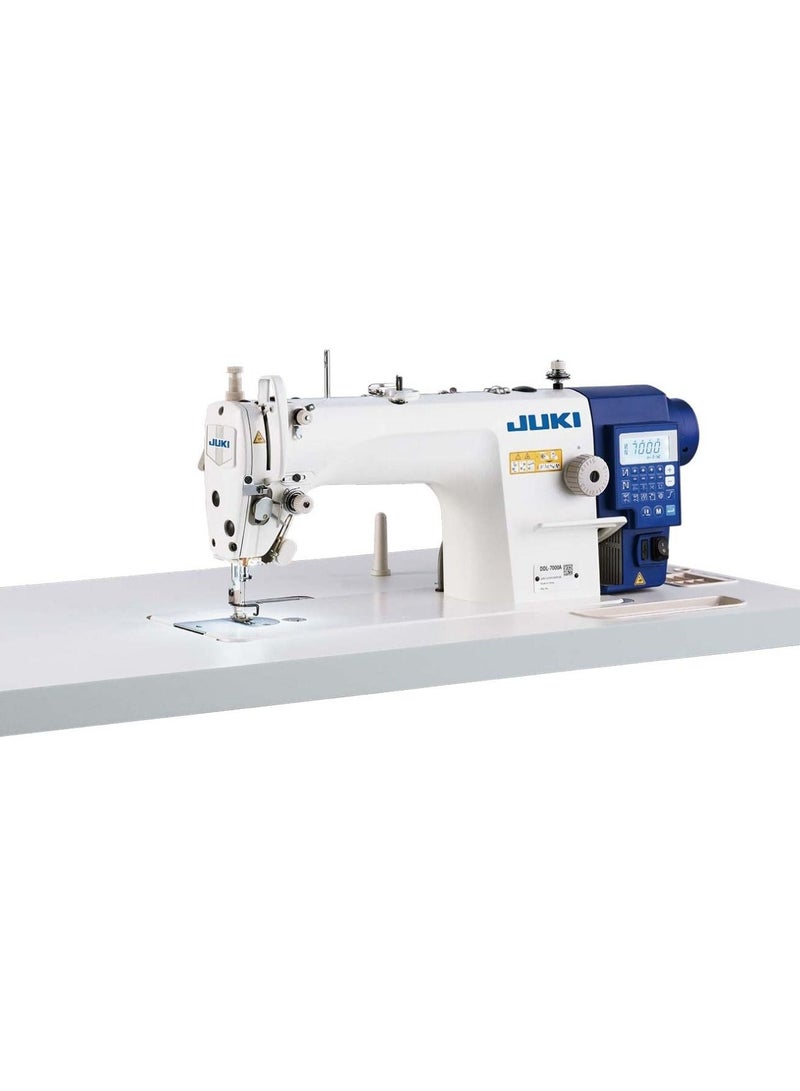 JUKI JUKDDL-7000A Direct-drive Single Needle Lockstitch Sewing Machine with Automatic Thread Trimmer Set with Table