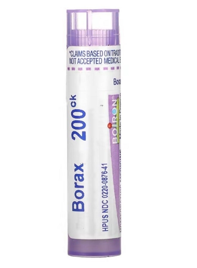 Single Remedies Borax 200 CK Approx 80 Pellets