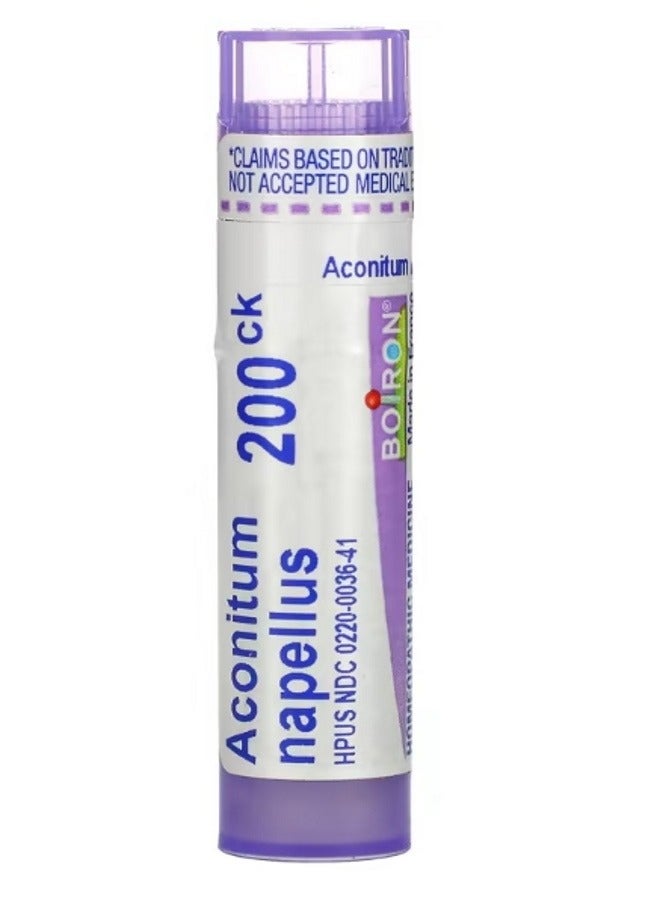 Single Remedies Aconitum Napellus 200 CK Approx 80 Pellets