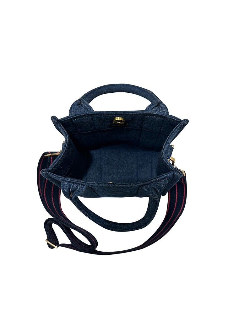 Cara Mini Canvas Bag Denim