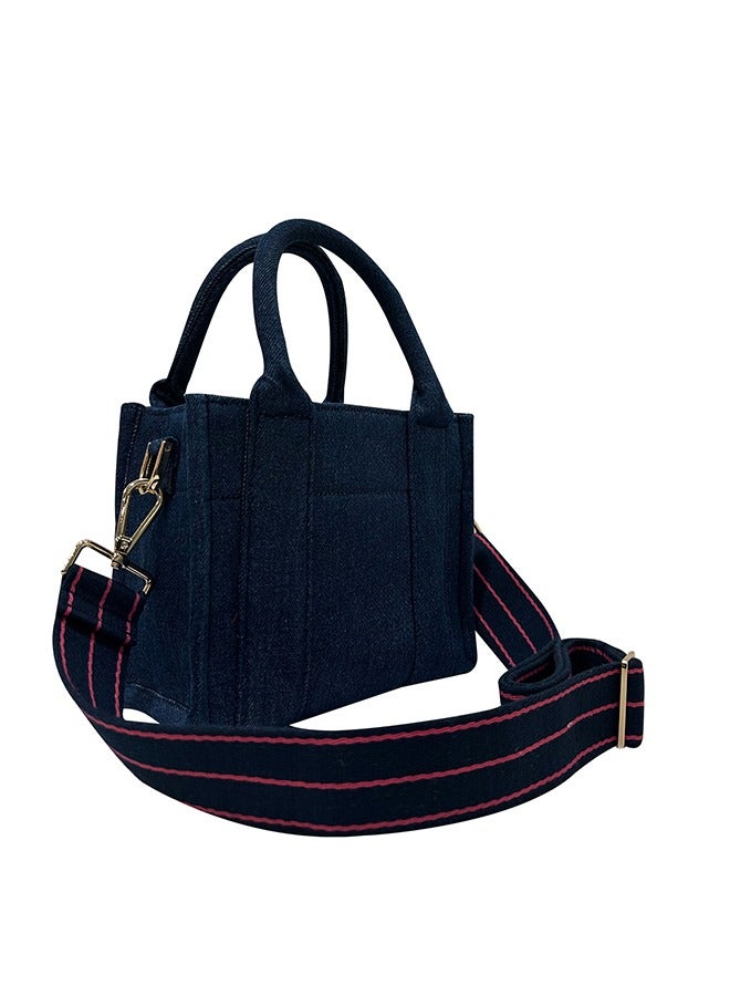 Cara Mini Canvas Bag Denim
