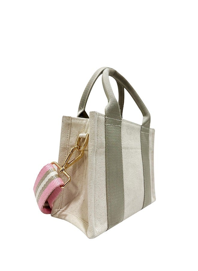 Cara Mini Canvas Bag Natural