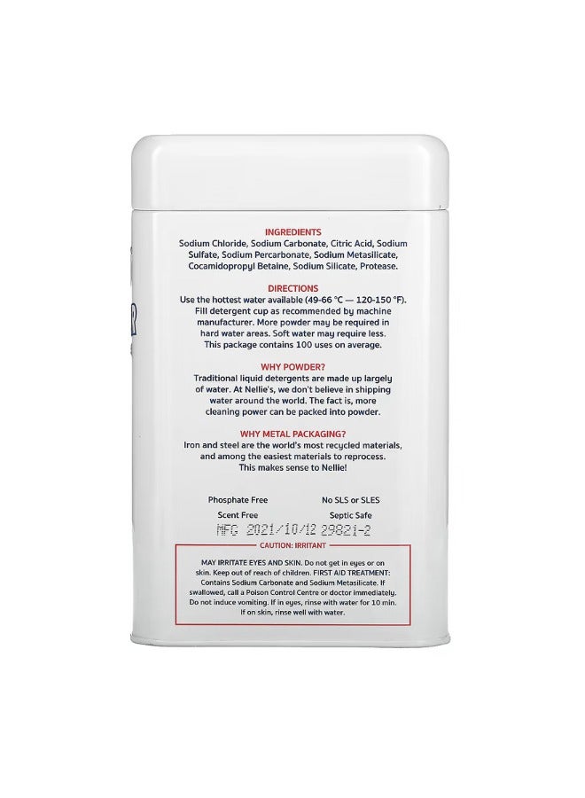 Nellie's Dishwasher Powder 3.5 lb 1.6 kg