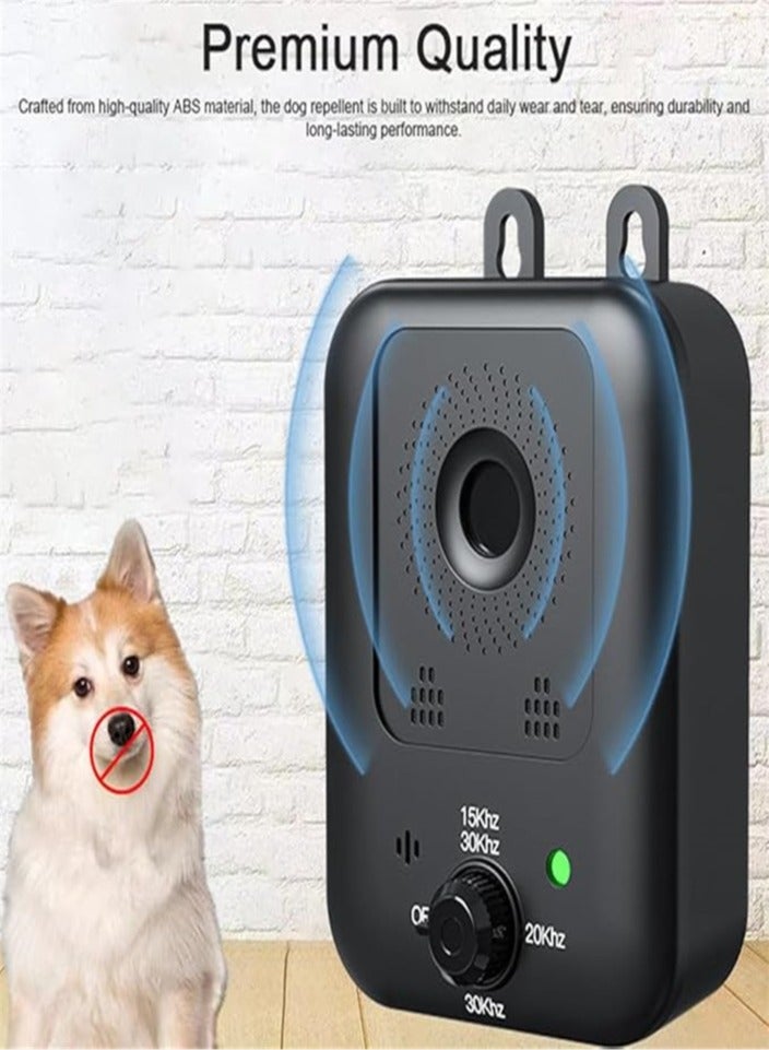 Ultrasonic Dog Repeller With A Range Of Up To 50 Feet, 3 Working Modes And Humane Training Method