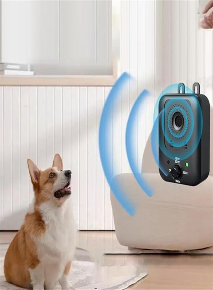 Ultrasonic Dog Repeller With A Range Of Up To 50 Feet, 3 Working Modes And Humane Training Method