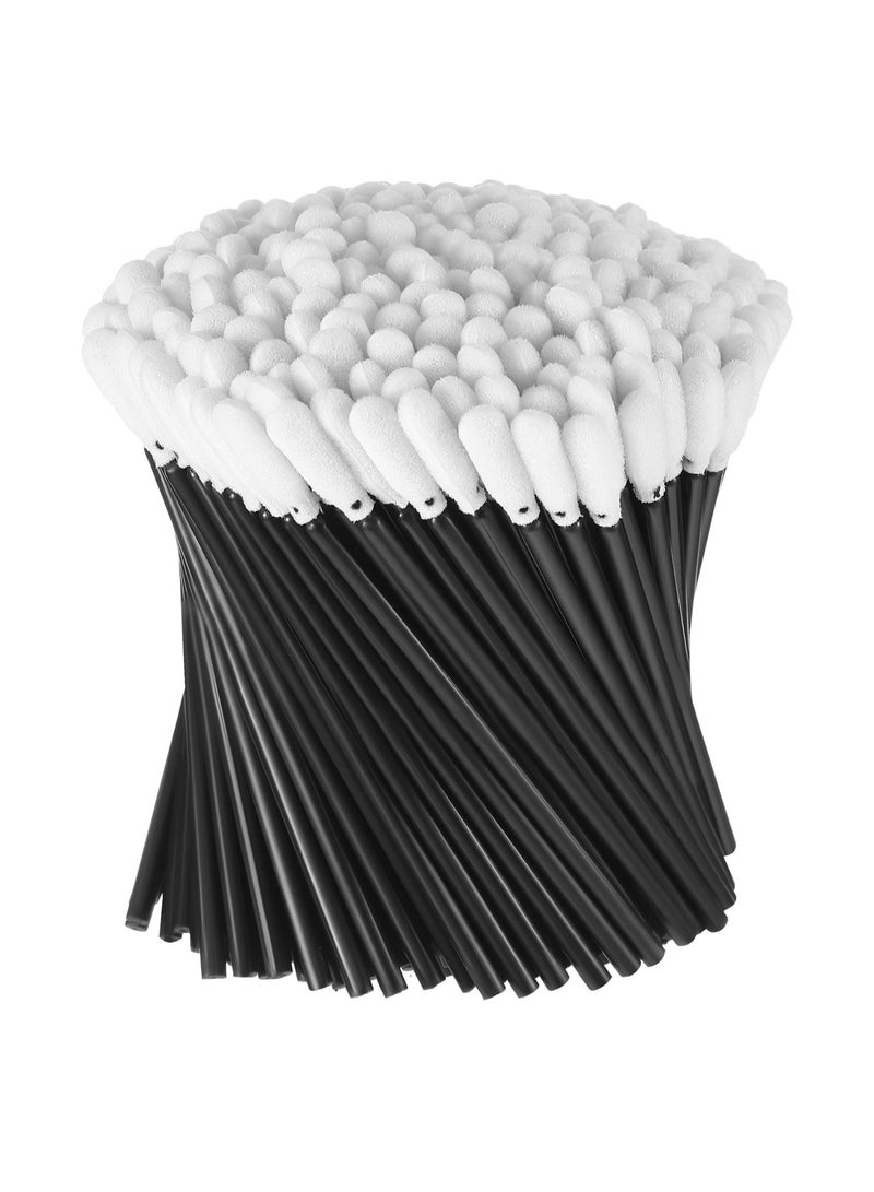 100 Pcs Foam Swabs, Lint-Free Cleaning Swabs, 4.56 Inch Foam Tip Cleaning Stick, Lab Sponge Swabs for Cleaning Inkjet Printer, Camera, Optical Lens, Optical Equipment, and Electronics