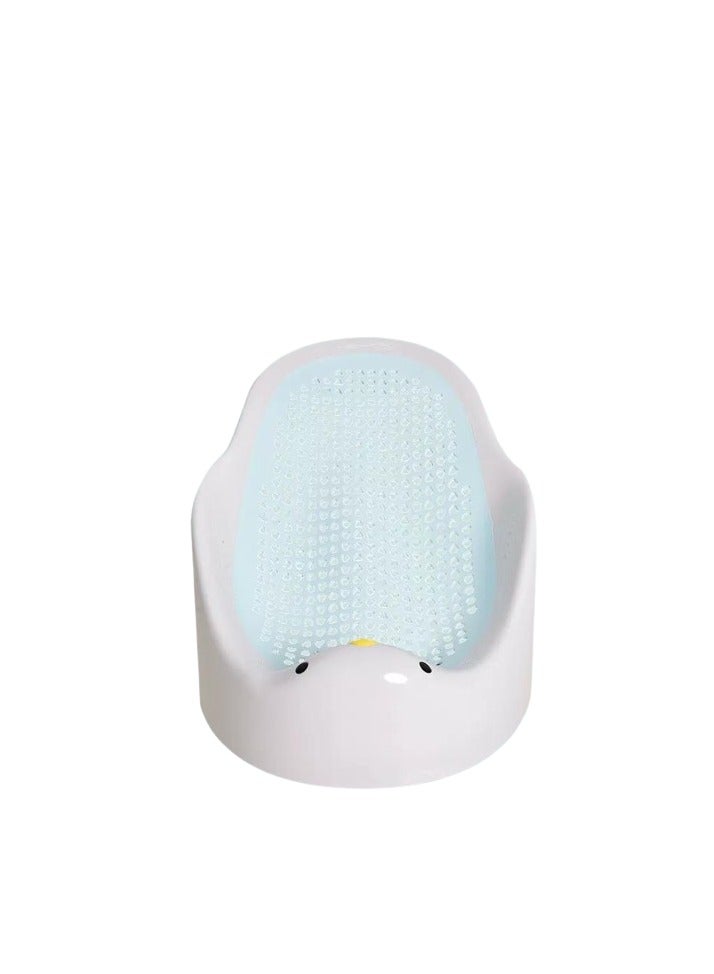 Turtees Portable Baby Bather,Jelly Bath Support Silicone Mesh Bathtub for Infants