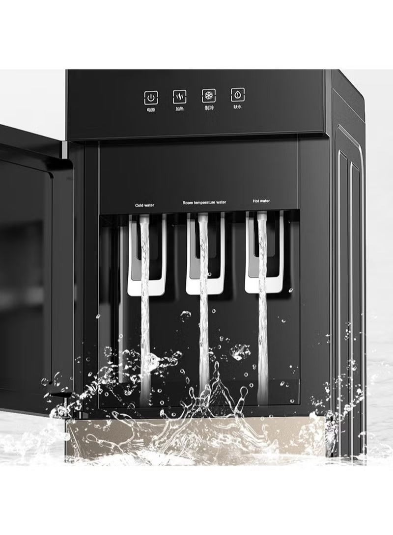 Hot & Cold Water Cooler for Home Office - Bottom Loading 5 Gallon Dispenser - Ideal 3 in 1 Water Cooler