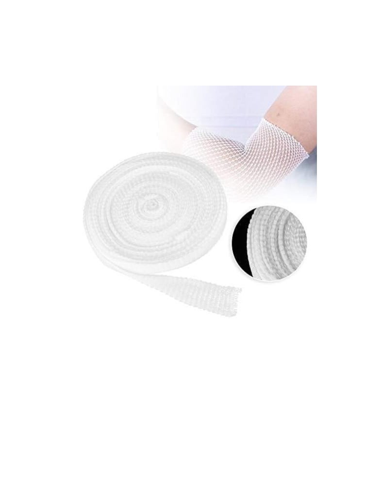 Elastic Net Wound Dressing Bandage Breathable Tubular Gauze Stretch Support Bandage Fix Band Dressing Wrap Retainer for Wound Dressing's Restraint