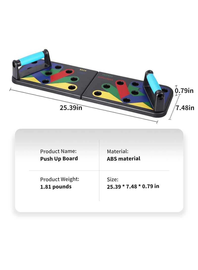 Convenient Removable PushUp Board MultiFunctional Bodybuilding Workout Tool Fitness PushUp Rack for Men and Women Home Gym Equipment