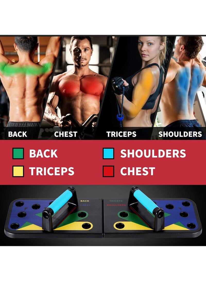 Convenient Removable PushUp Board MultiFunctional Bodybuilding Workout Tool Fitness PushUp Rack for Men and Women Home Gym Equipment