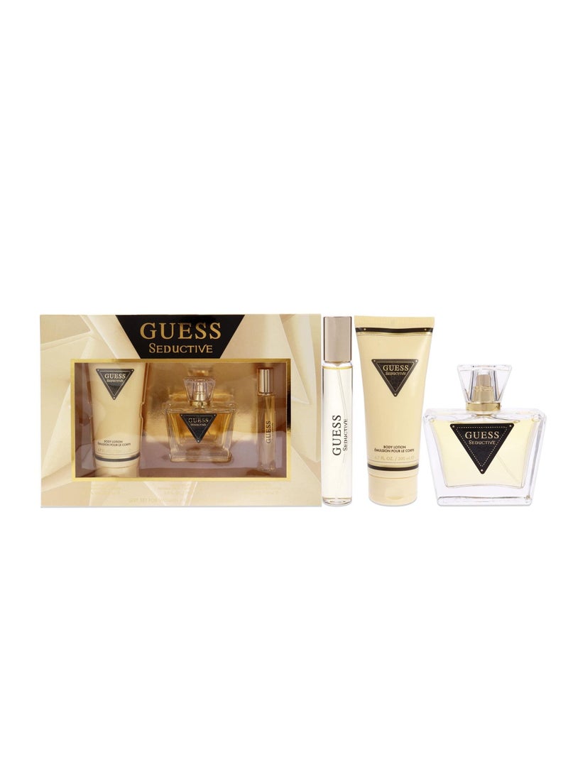 Guess Sed*tive L EDT 75Ml Body Lotion 200 ml Mini 15 ml Set