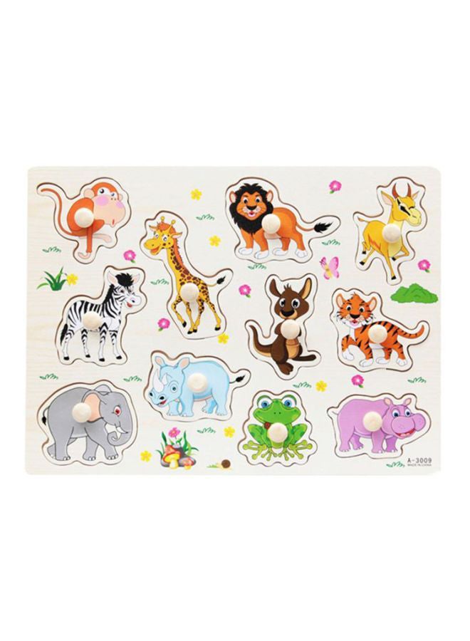 Educational Wooden Puzzle Set 30x0.5x22cm