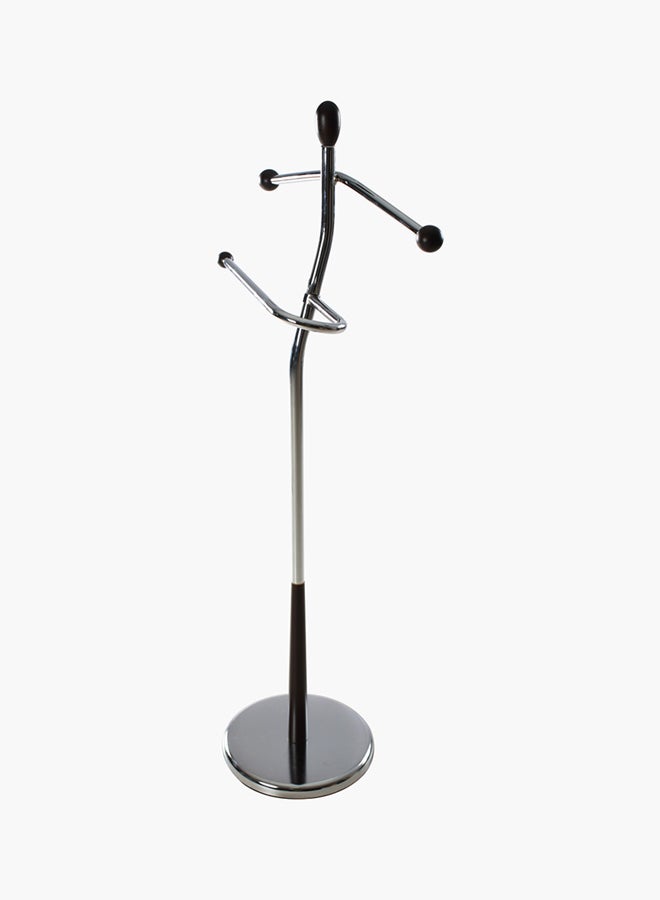 Daniel Valet Stand Brown/Silver 50x118x28cm