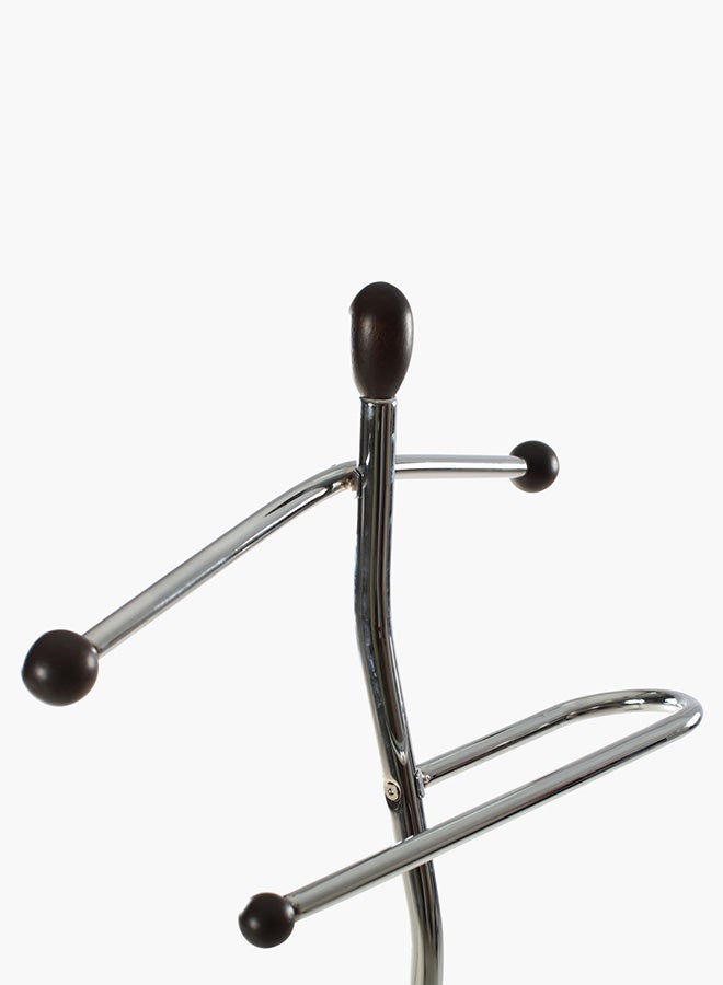 Daniel Valet Stand Brown/Silver 50x118x28cm