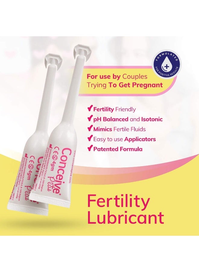 Fertility Lubricant For Women Trying To Get Pregnant 8 X 4G Pre-Filled Applicators