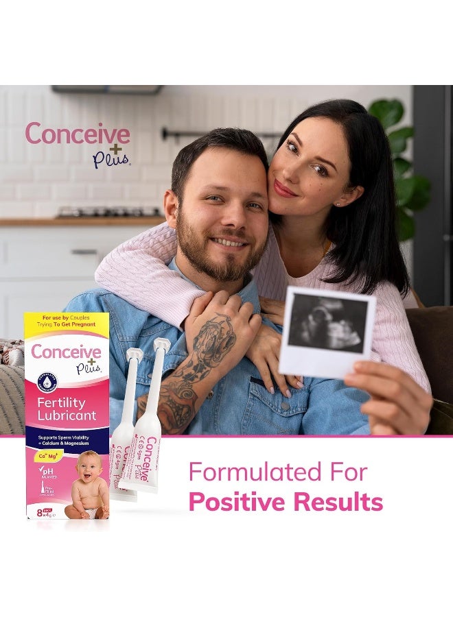 Fertility Lubricant For Women Trying To Get Pregnant 8 X 4G Pre-Filled Applicators