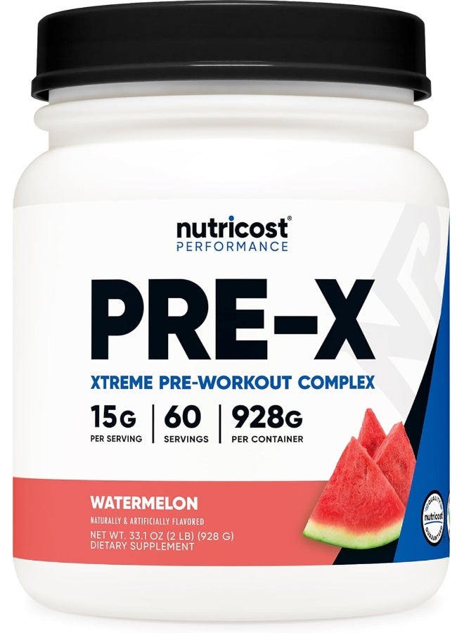 Pre-Workout Complex Powder Watermelon 60 Serv