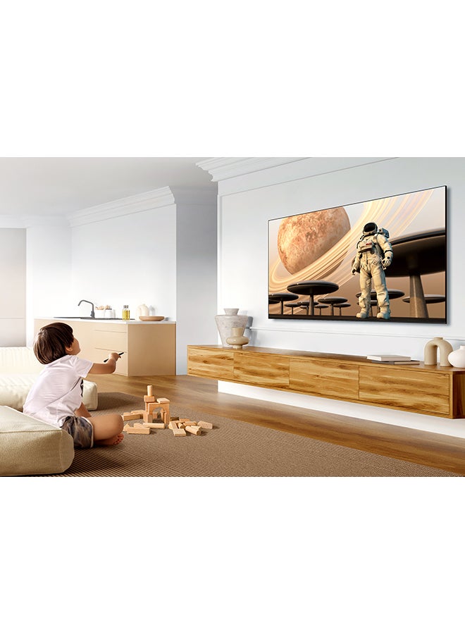 58-Inch 4K UHD HDR10 Google TV comes with Dolby Sound and Vision, 60HZ, Model (2024), Built in receiver, 58V6B Brushed Titanium