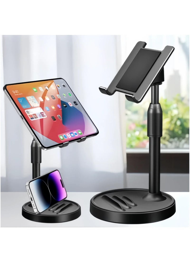 Cell Phone Stand, Phone Stand for Desk, Phone Holder Stand Compatible with iPhone and All Mobile Phones Tablet, Tablet Stand for Desk for Adults Women Men (11.4 inch )