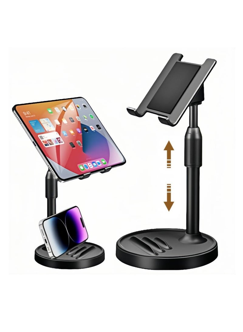 Cell Phone Stand, Phone Stand for Desk, Phone Holder Stand Compatible with iPhone and All Mobile Phones Tablet, Tablet Stand for Desk for Adults Women Men (11.4 inch )