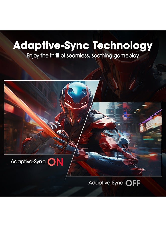 24-Inch Curved Gaming Monitor 1500R Full HD 1920 x 1080, 165Hz Refresh Rate, 1ms Response Time, sRGB 99% Color Gamut, 72% NTSC, 3000: 1 Static Contrast, Audio Interface, Tilt Adjustable, DisplayPort and HDMI, VESA Compatible, Eye Protection, Crosshair, Timer, Free-sync, G-sync Compatible | 24E6CA