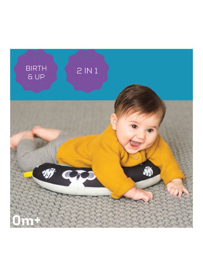 2-in-1 Tummy-Time Soft Baby Developmental Pillow