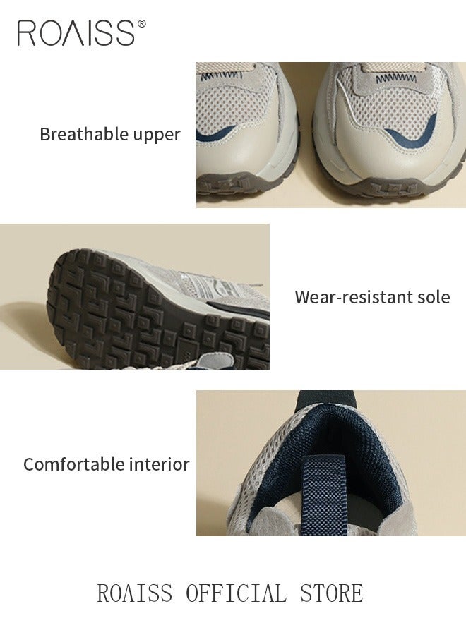 Women Dad Sneakers Vintage and Versatile Chunky Sole Mesh Waffle Shoes Perfect for Casual and Sporty Outfits Athlesiure Shoes