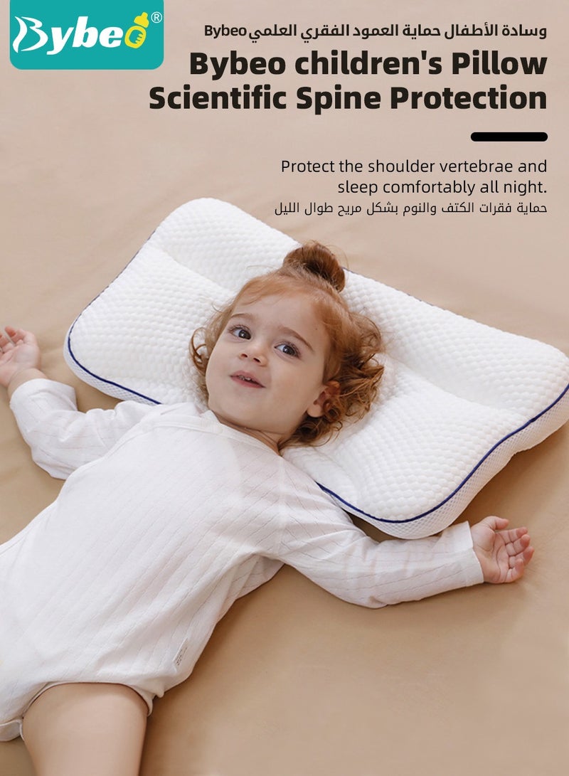 Baby Nursing Sleeping Pillow, Toddler Pillow for Sleeping, Kids Spine Protection Pillows, Soft Infant Pillows for Sleeping for Boys and Girls, Ergonomic Design, Especially for Child Aged 1 to 3 Years