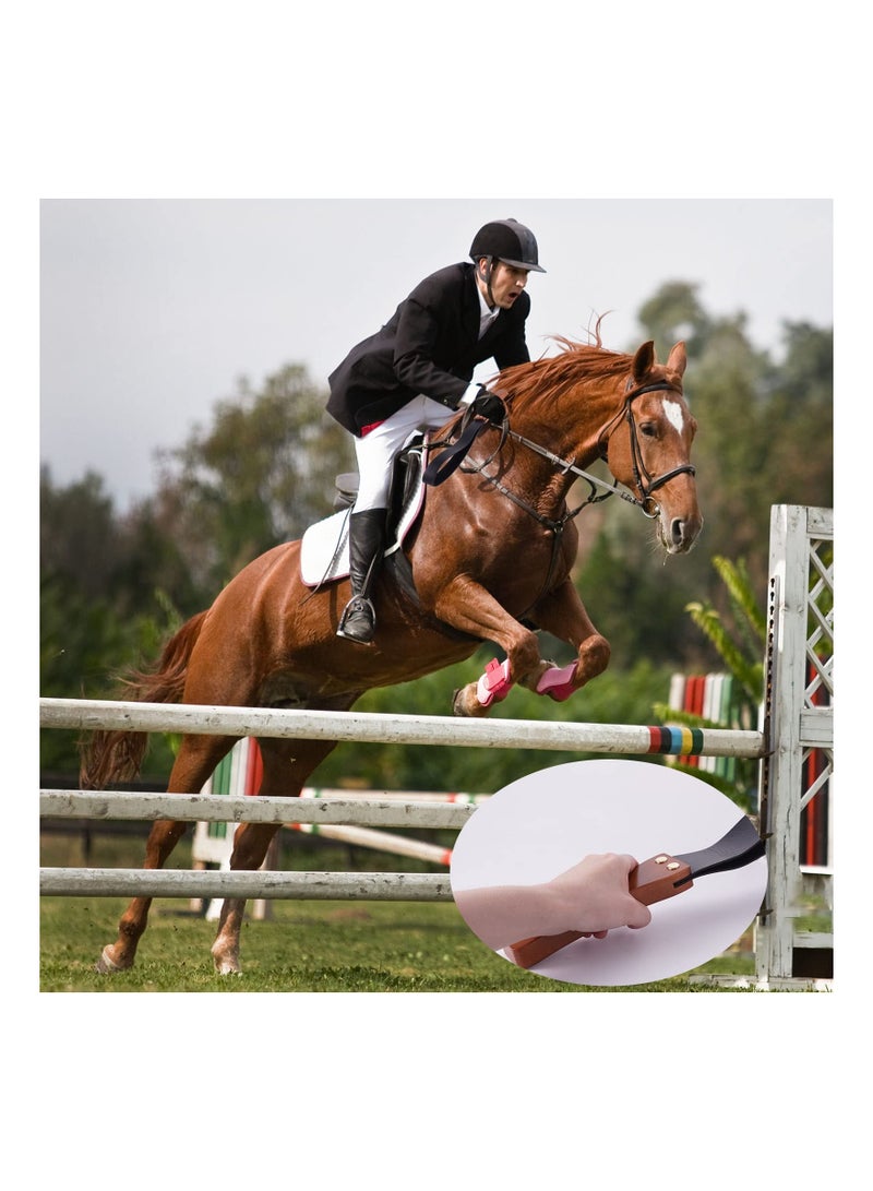 19'' Equestrian Riding Crop for Horses - Non-Slip Handle Whip for Competition, Outdoor Sports, and Stage Performance - Ideal for Equestrian Enthusiasts and Riders.