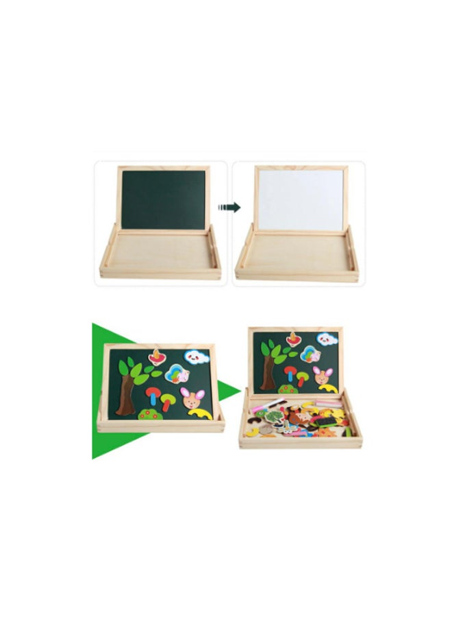 Multifunction Wooden Magnetic Drawing Board – Assorted