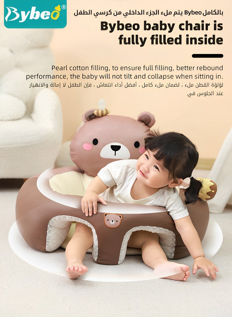 Baby Sitting Support Seat Sofa, Baby Sofa Learn Sitting Chair, Baby Sitting Chair, Infant Sit-up Sofa, Infant Floor Seat With Back Support, Toddler Activity and Feeding Seat, Gift for Kids Boy Girl