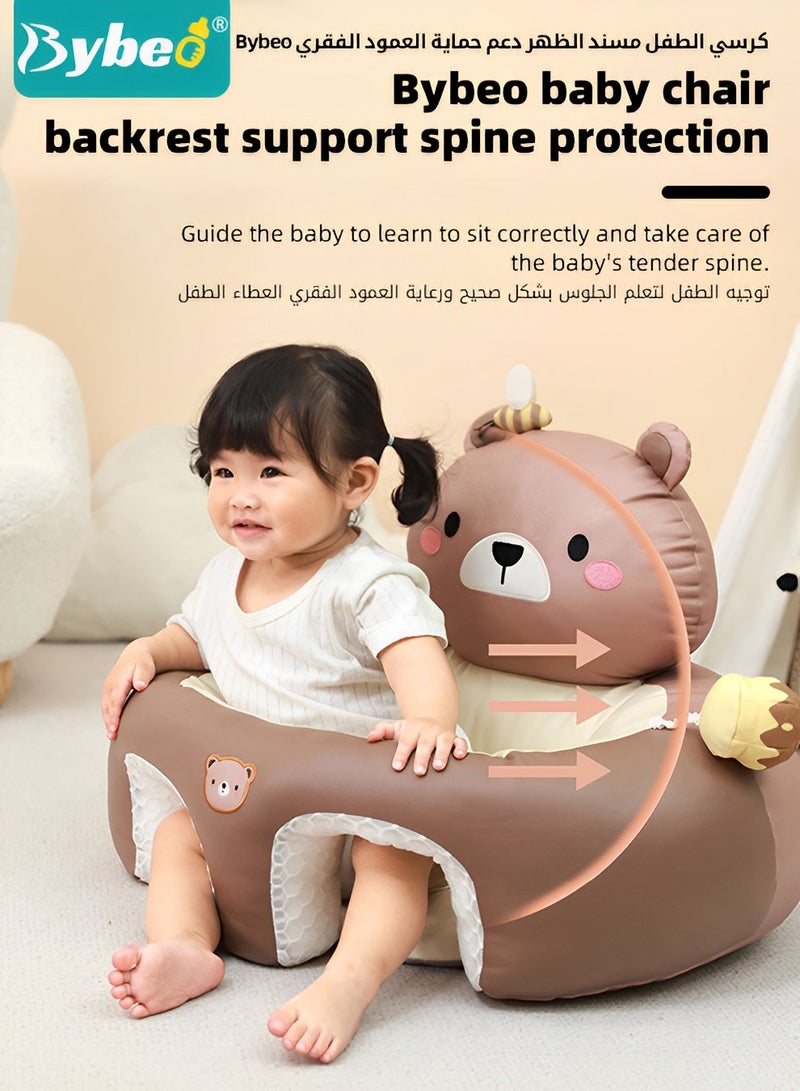 Baby Sitting Support Seat Sofa, Baby Sofa Learn Sitting Chair, Baby Sitting Chair, Infant Sit-up Sofa, Infant Floor Seat With Back Support, Toddler Activity and Feeding Seat, Gift for Kids Boy Girl