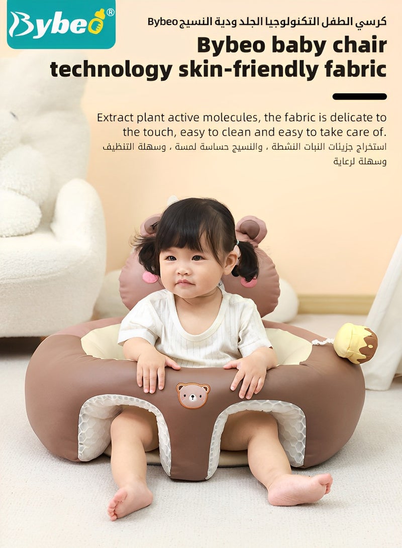 Baby Sitting Support Seat Sofa, Baby Sofa Learn Sitting Chair, Baby Sitting Chair, Infant Sit-up Sofa, Infant Floor Seat With Back Support, Toddler Activity and Feeding Seat, Gift for Kids Boy Girl