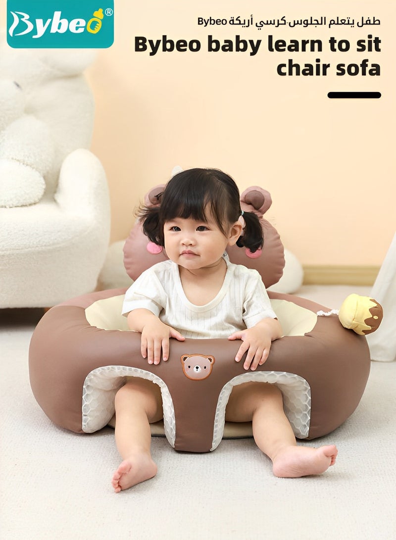 Baby Sitting Support Seat Sofa, Baby Sofa Learn Sitting Chair, Baby Sitting Chair, Infant Sit-up Sofa, Infant Floor Seat With Back Support, Toddler Activity and Feeding Seat, Gift for Kids Boy Girl