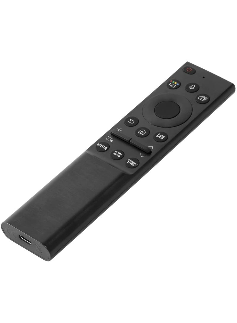 A remote control with voice control, a modern version that runs on solar energy BN59-01357