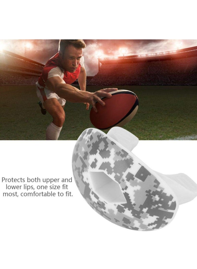 Youth and Adult Food-Grade TPR Sports Mouthguard - Teeth Protector for Boxing, MMA, Rugby, Martial Arts, Judo, Karate, and Hockey. Perfect for Safety and Comfort!