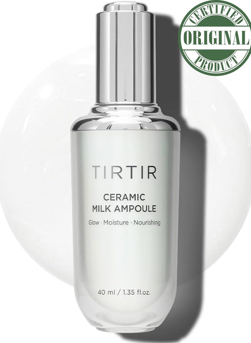 Tirtir Ceramic Milk Ampoule – Hydrating and Soothing Serum with Ceramides – 40ml