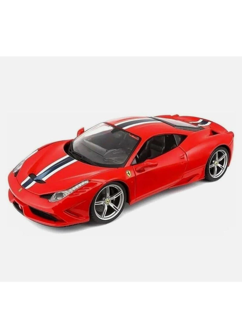 1:24 Scale Official Licensed Ferrari 458 Speciale A Electric Remote Control Sport Racing Hobby Toy Car, RC Car Model Vehicle Gift for Boys, Girls, Teens and Adults - Red