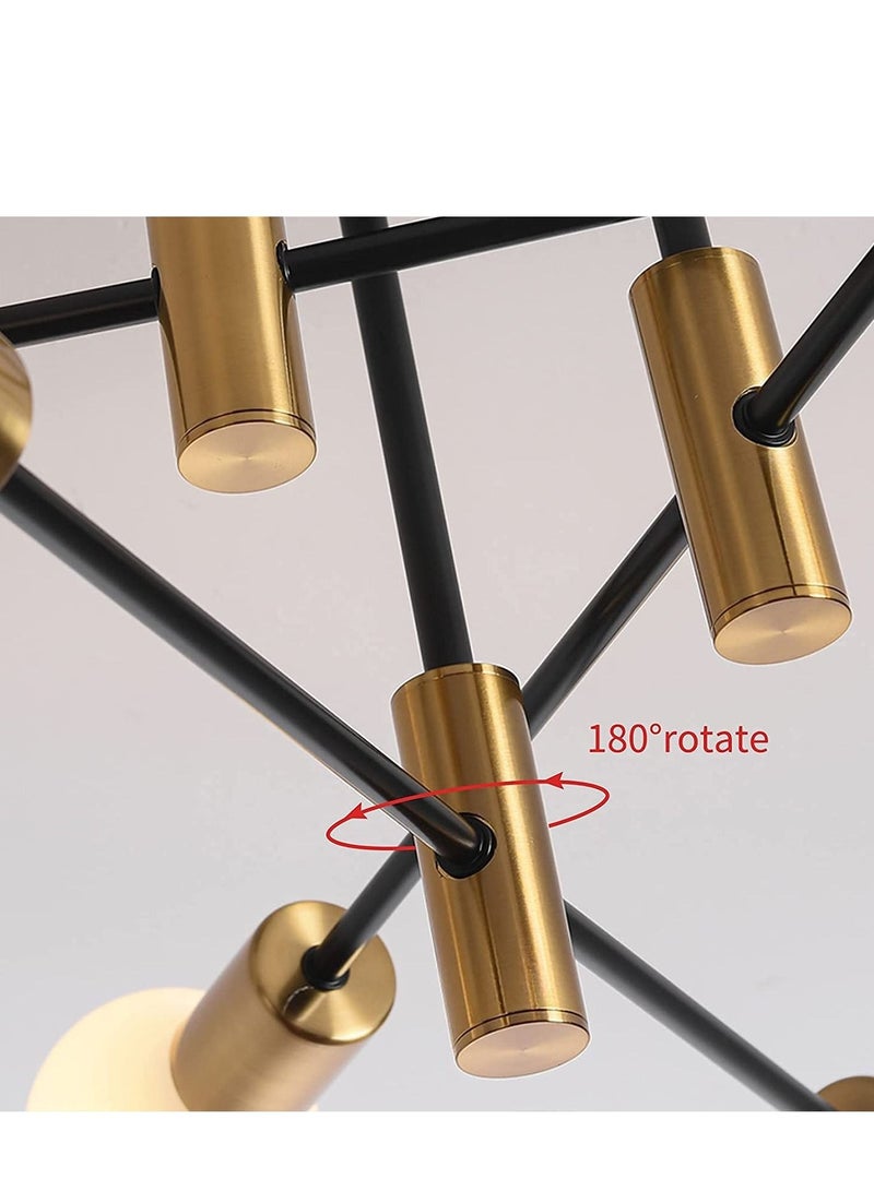 Modern Ceiling Lighting 6 Lights Adjustable(Bulbs NOT Included)