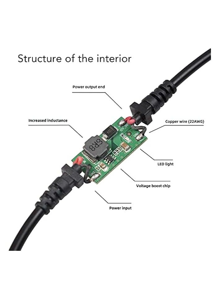 5V USB C Male to 12V Car Cigarette Lighter Socket Female Power Converter Cable, Power Adapter for Car Charger, MP3 Player, Telephone, Razor, Driving Recorder, Electronic Dog