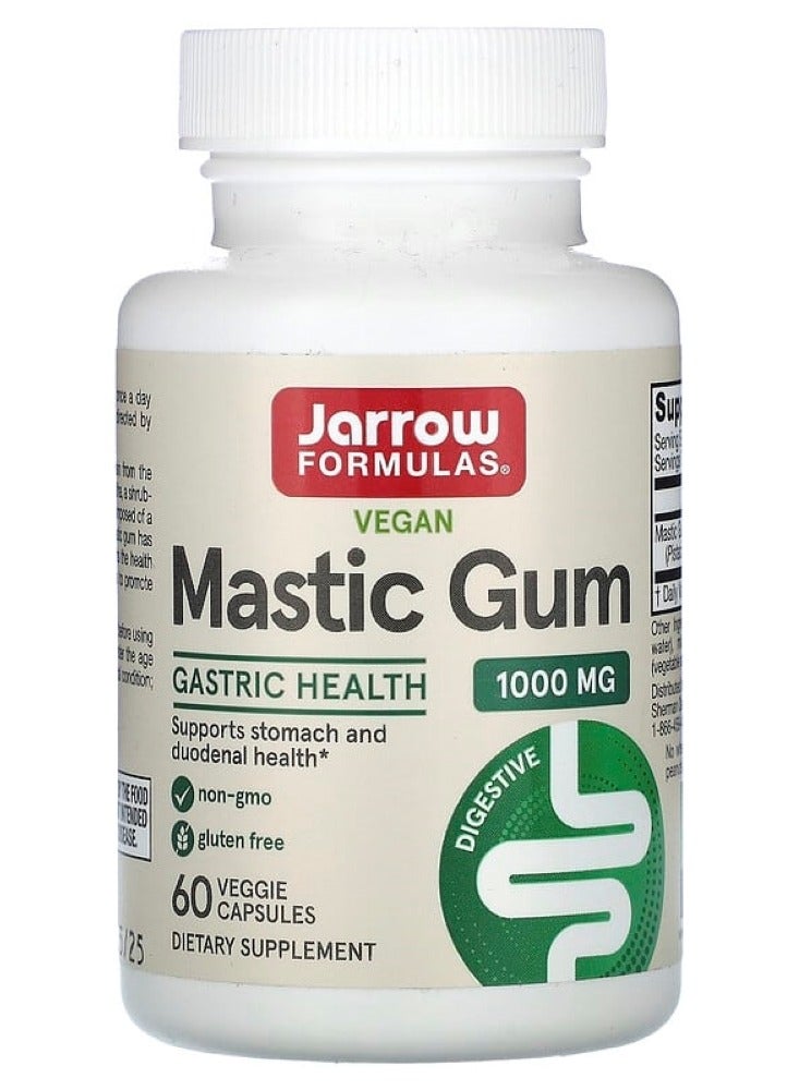 Mastic Gum 1,000 mg, 60 Veggie Capsules