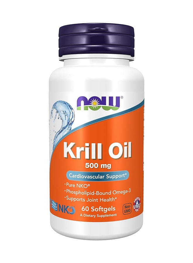 Krill Oil 500Mg S/Gels 60 Count