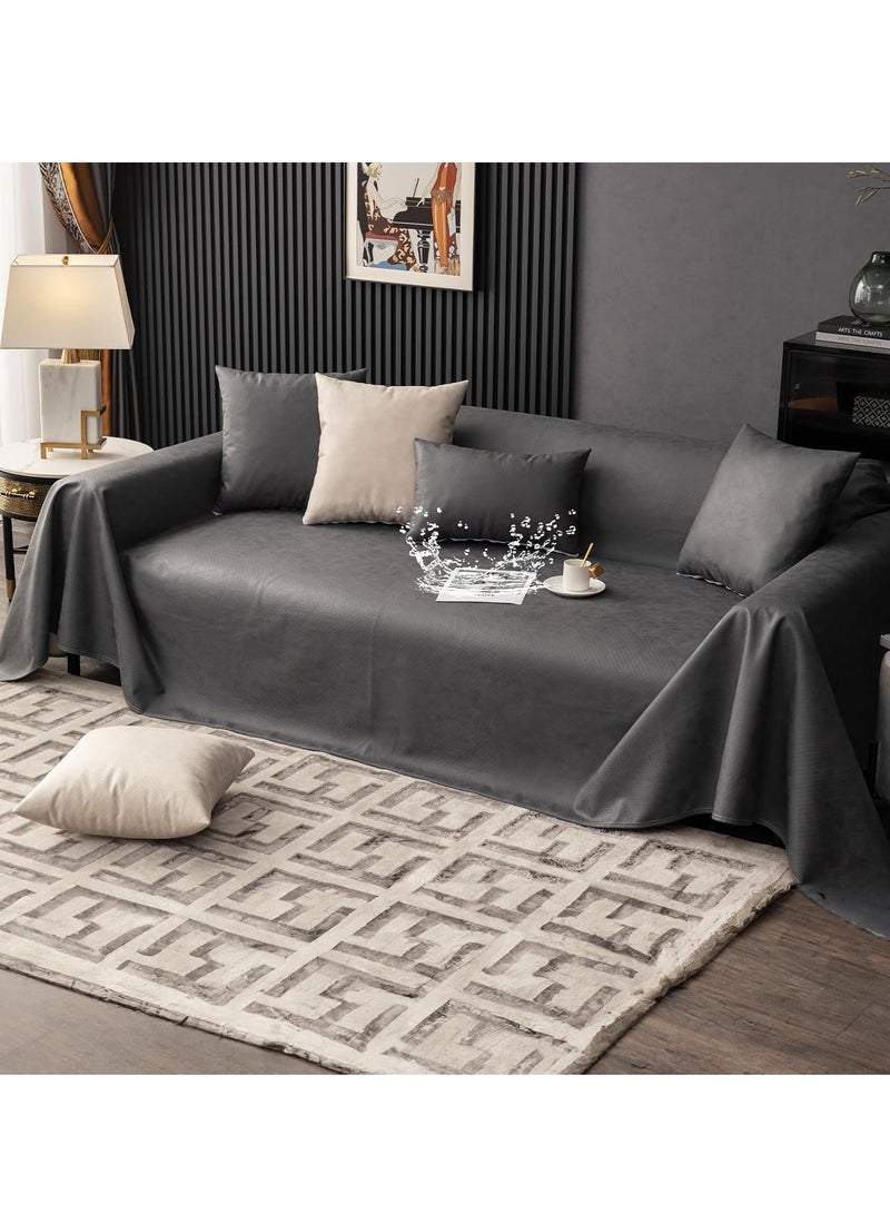 Four Seasons Universal Non-Stick Wool Technology Cloth Sofa Cushion, Waterproof and Dustproof Sofa Cushion