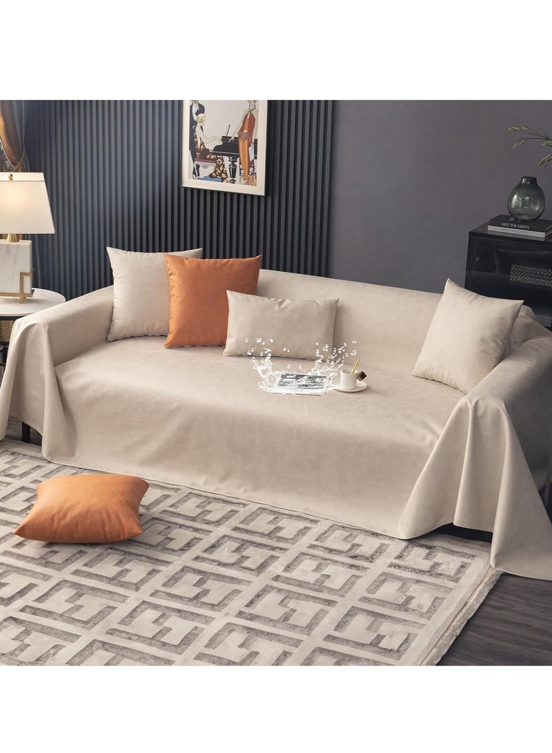 Four Seasons Universal Non-Stick Wool Technology Cloth Sofa Cushion Waterproof and Dustproof Sofa Cushion