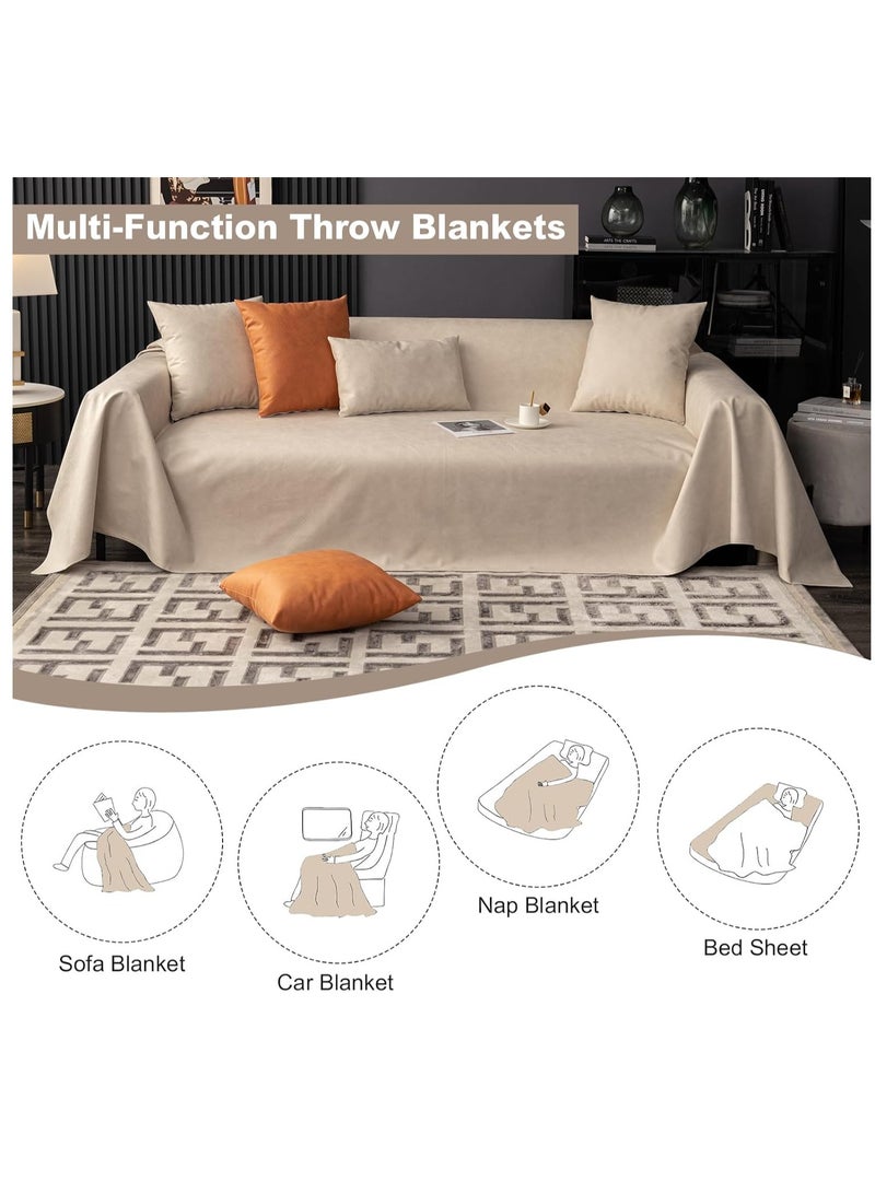 Four Seasons Universal Non-Stick Wool Technology Cloth Sofa Cushion Waterproof and Dustproof Sofa Cushion