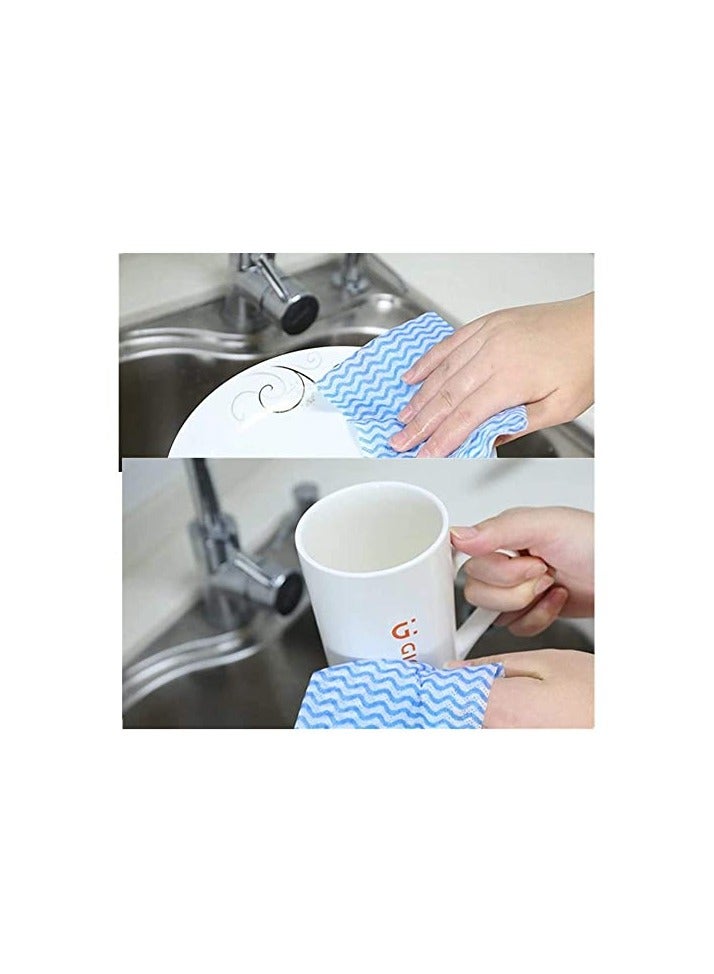 150Pcs/Roll REUsable Cleaning Wipe, Household &Kitchen Towels,Disposable Cleaning Cloth