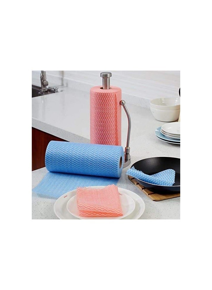 150Pcs/Roll REUsable Cleaning Wipe, Household &Kitchen Towels,Disposable Cleaning Cloth